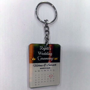 Keychain with Calender