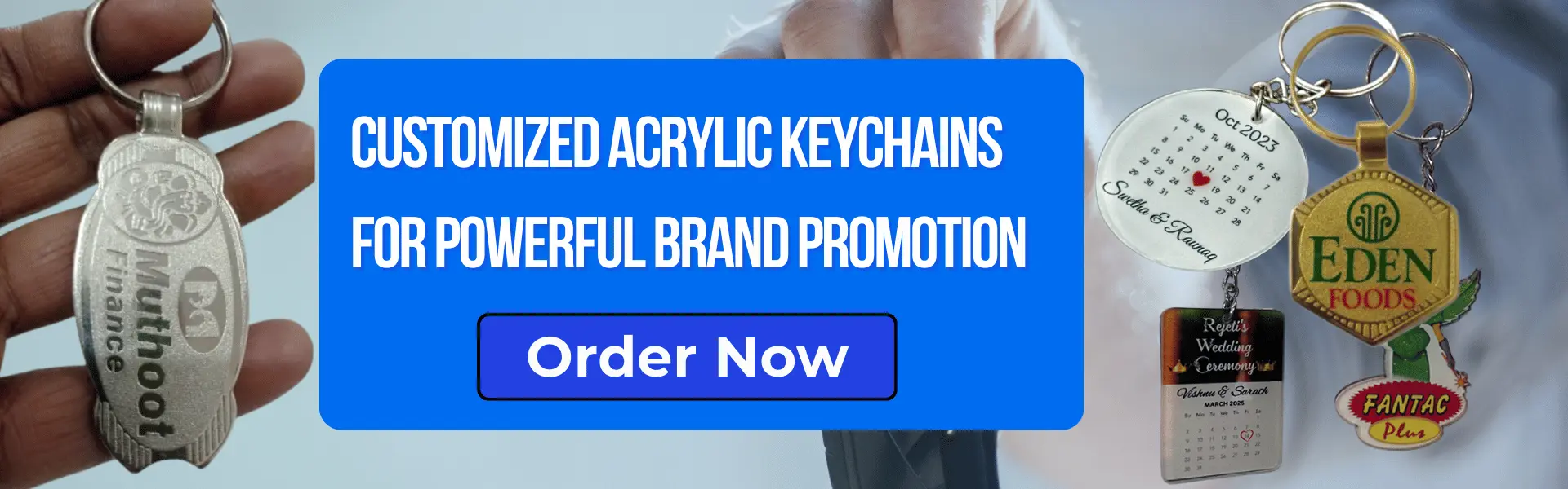 “Make Your Brand Unforgettable with Customized Acrylic Keychains”