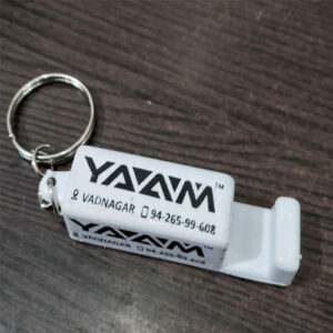 Plastic keychain