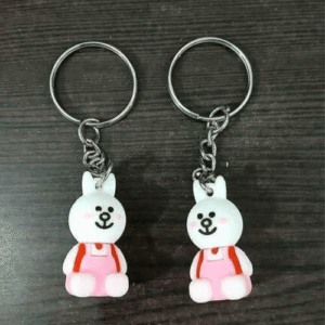 Rubber Keychain